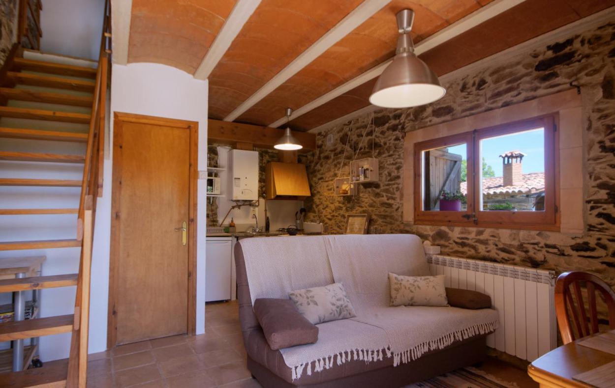 Apartamento Duplex Rural Con Chimenea Y Vistas Panoramicas Desde La Cama Sant Marti Sacalm Exterior photo