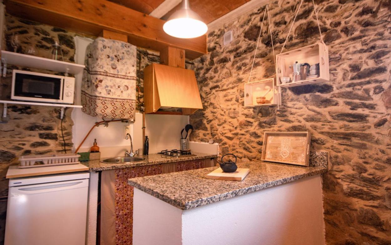 Apartamento Duplex Rural Con Chimenea Y Vistas Panoramicas Desde La Cama Sant Marti Sacalm Exterior photo