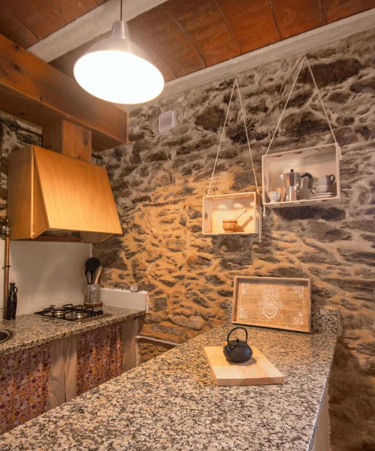 Apartamento Duplex Rural Con Chimenea Y Vistas Panoramicas Desde La Cama Sant Marti Sacalm Exterior photo